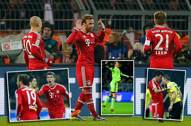 Gotze Ogah Selebrasi setelah Bobol Gawang Dortmund